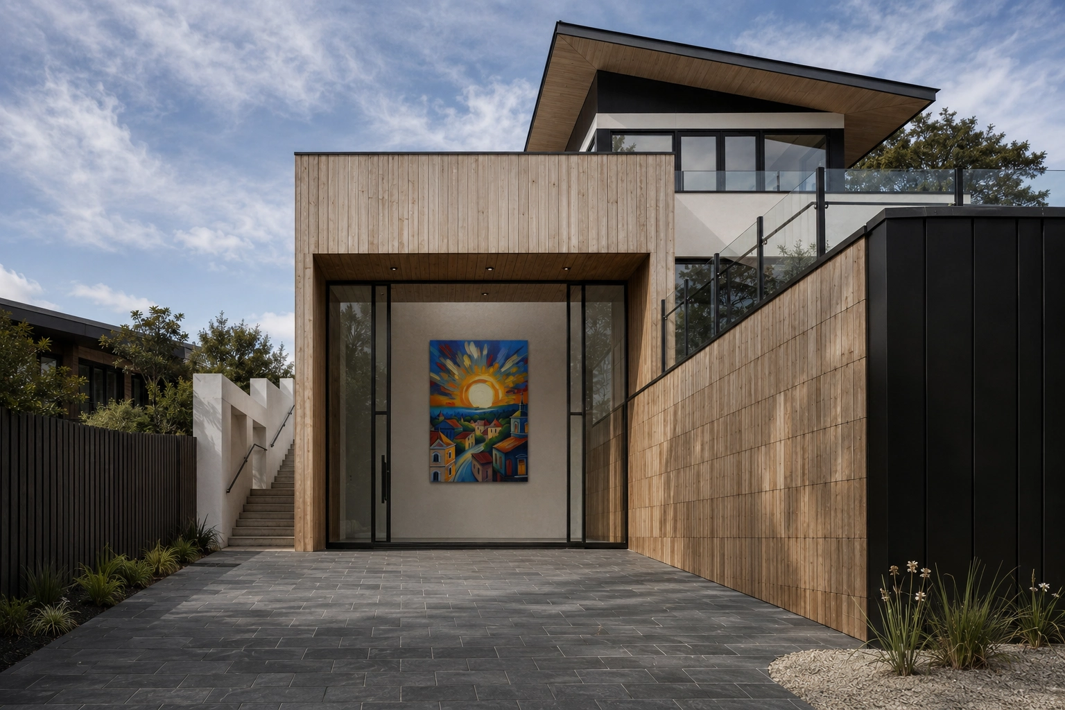 Architectural material composition