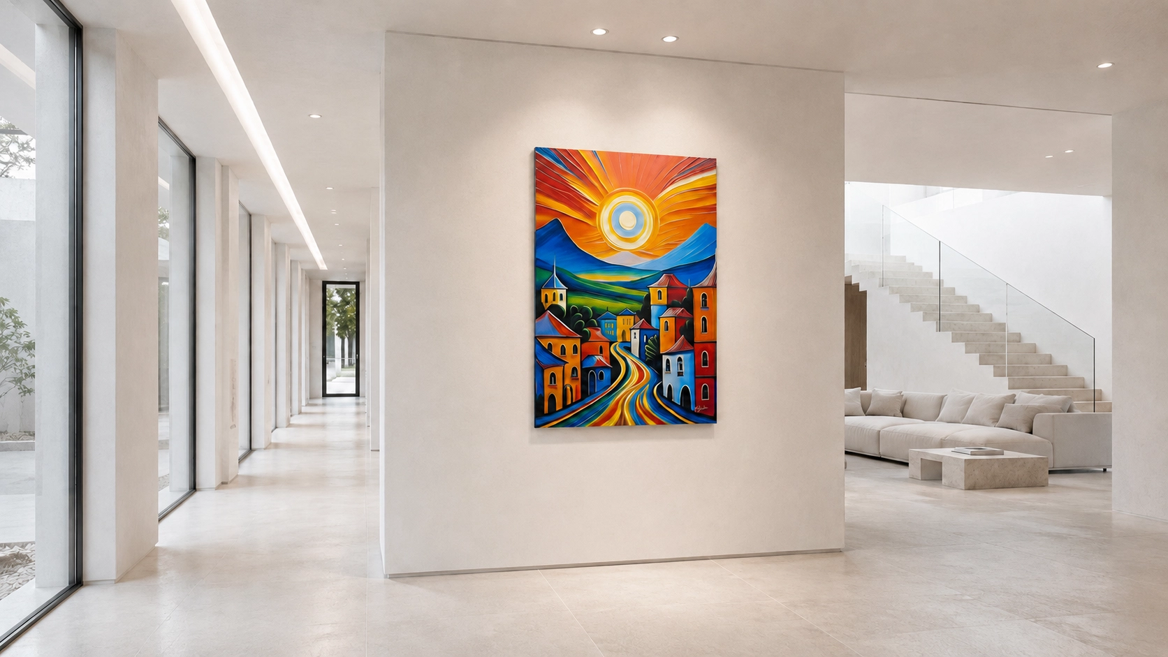 Architectural transition area