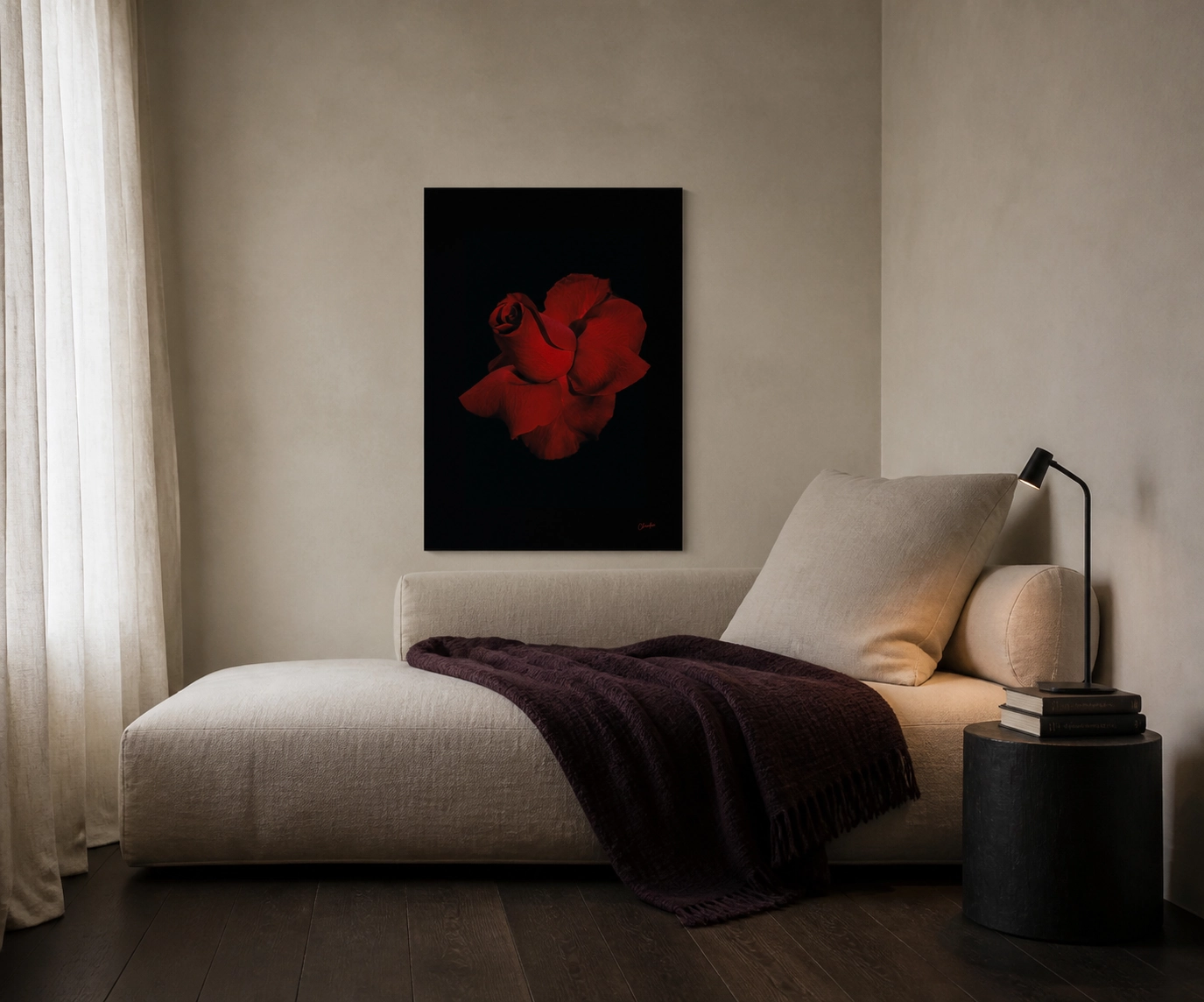 Love by Charmeline in a quiet room