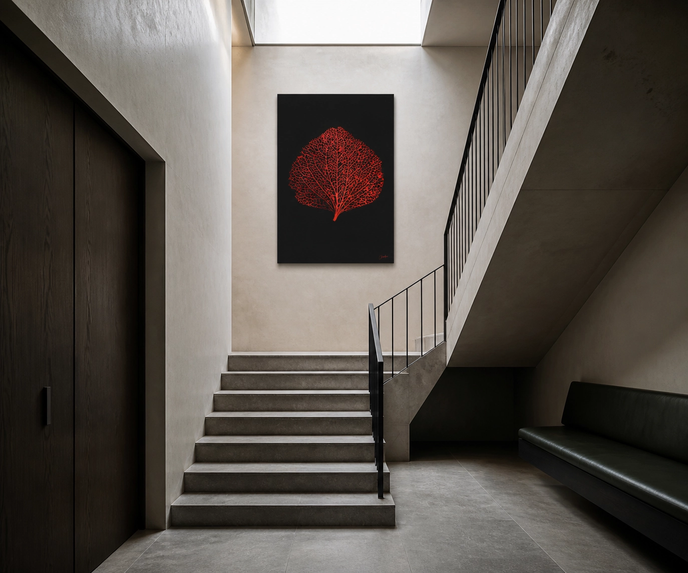 Hope by Charmeline in an architectural transition