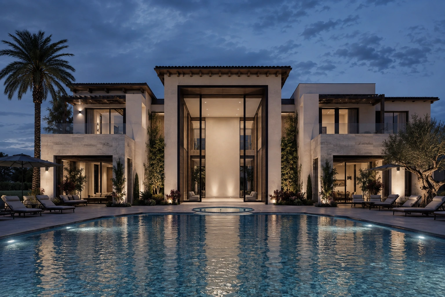 Luxury hospitality interior
