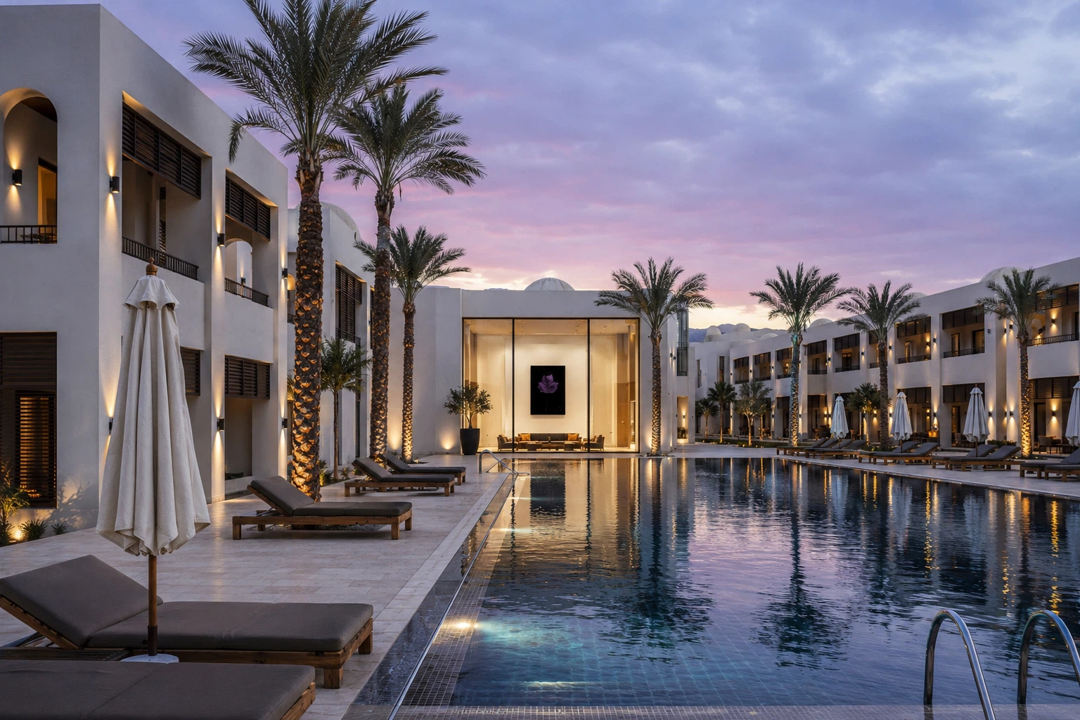 Boutique hotel interior