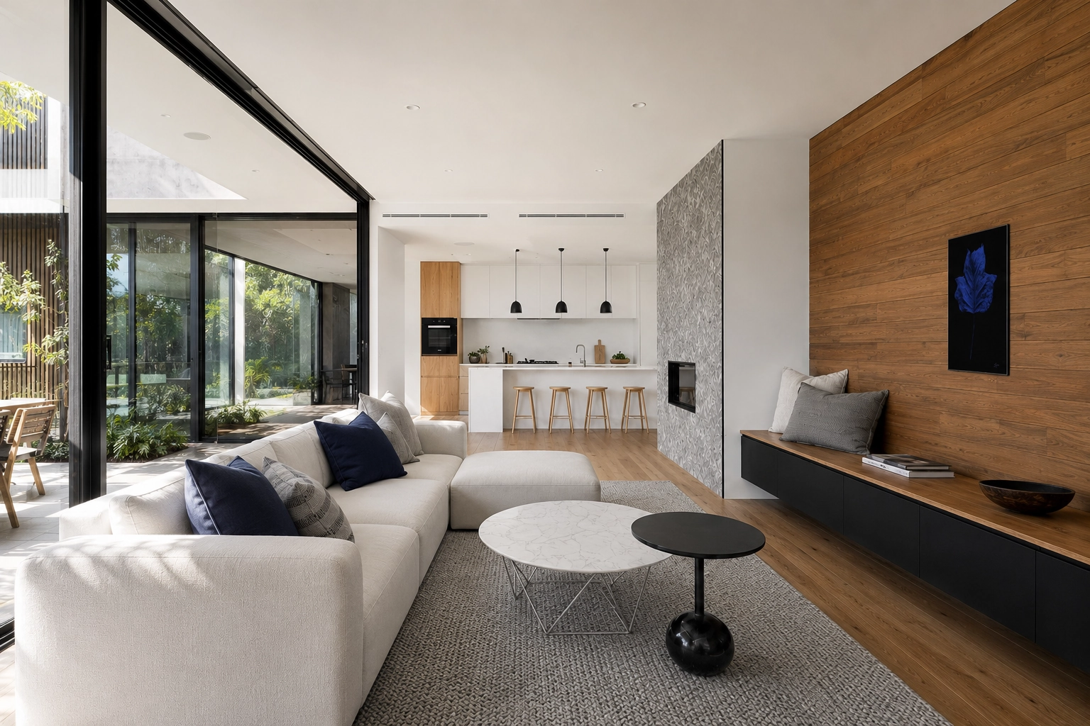Contemporary interior design project